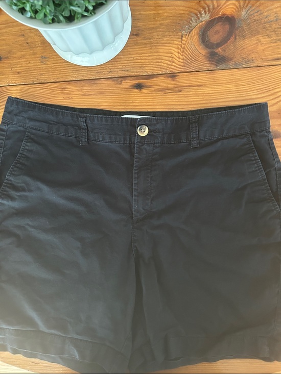 Old Navy Pants - Old Navy Black Everyday High-Rise Shorts.  7” inseam